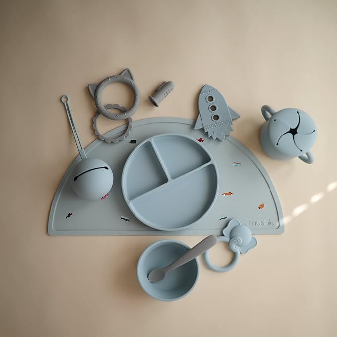 mushie Silicone Suction Plate | BPA-Free Non-Slip Design - Image 5