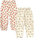 MYGBCPJS Baby Boys Girls Cotton Linen Trousers Kids Casual Ankle Pants Loose by MYGBCPJS