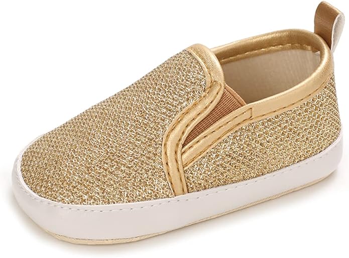 LONSOEN Baby Girls Boys Loafers Prewalker Dress Crib Shoes by LONSOEN