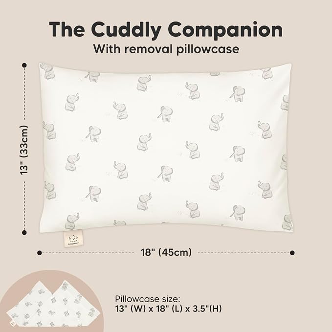 Toddler Pillow with Pillowcase - Image 4
