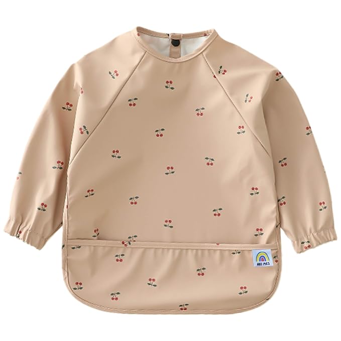 ARI MES Long Sleeves Waterproof Baby Bibs by ARIMES
