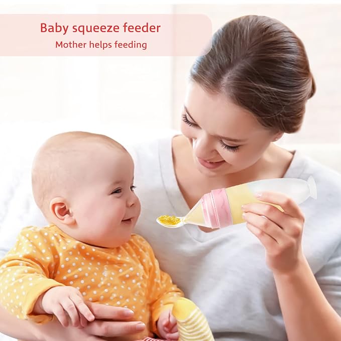 Termichy Baby Food Dispensing Spoon: Squeeze Feeder Dispenser - Image 2