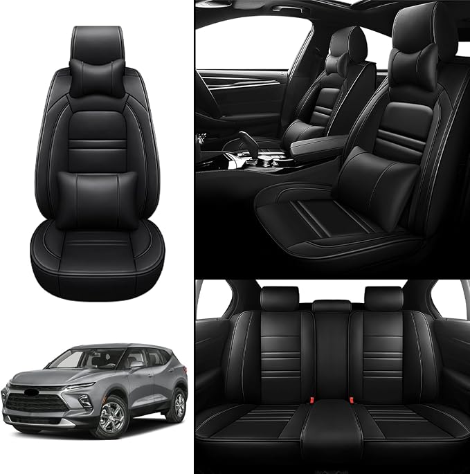 Car Seat Covers for Chevy Blazer 2019-2025 | 5-Seats Seat Covers, Waterproof - Image 2