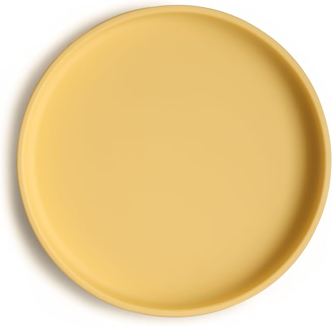 mushie Classic Silicone Suction Plate | BPA-Free Non-Slip Design by mushie