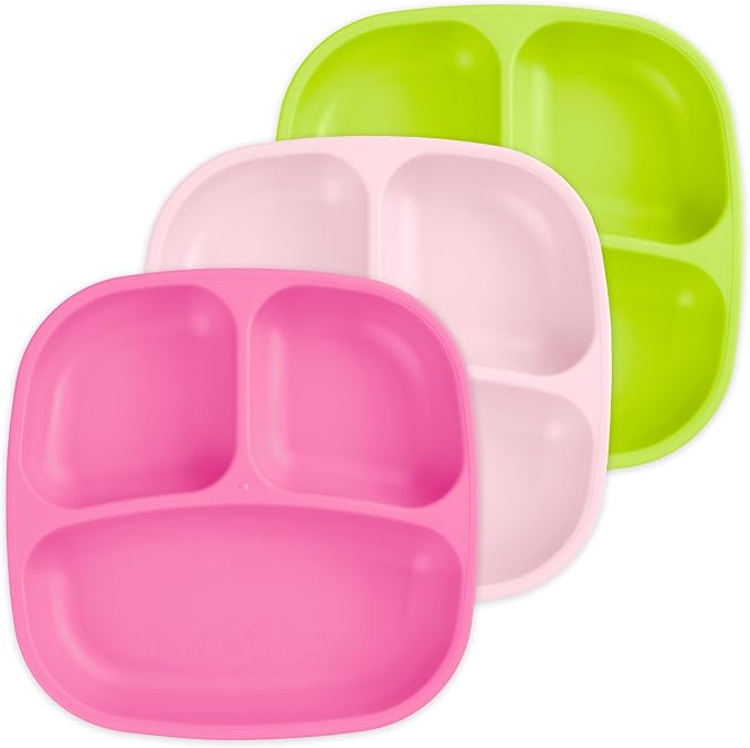 Re-Play Toddler Plates with Dividers by Re-Play