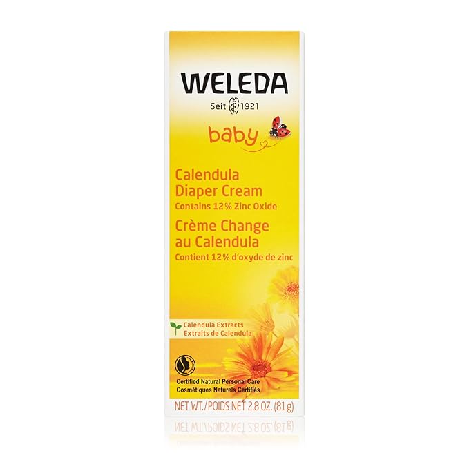 Weleda Baby Calendula Diaper Cream, 2.8 Fluid Ounce, Plant Rich Protection - Image 2