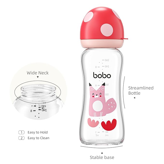 YOHKOH Natural Glass Baby Bottle - Image 4