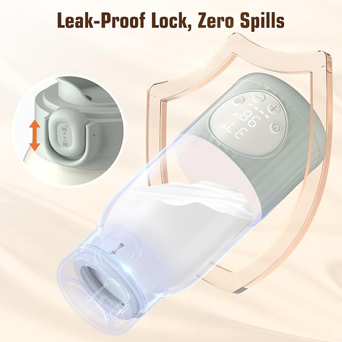 Portable Bottle Warmer for Breast Milk, Formula or Water 13oz Large Capacity - Image 5