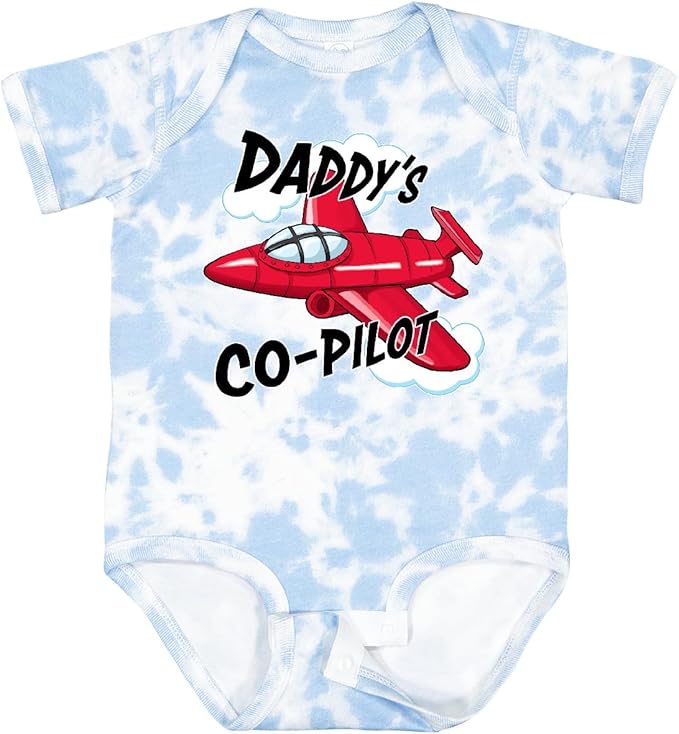 inktastic Daddys Co-Pilot for Fathers Day Baby Bodysuit by Inktastic
