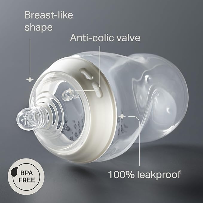 Tommee Tippee Natural Start 12 Piece BPA Free Bottle Set, Includes 2 x 5 oz - Image 4
