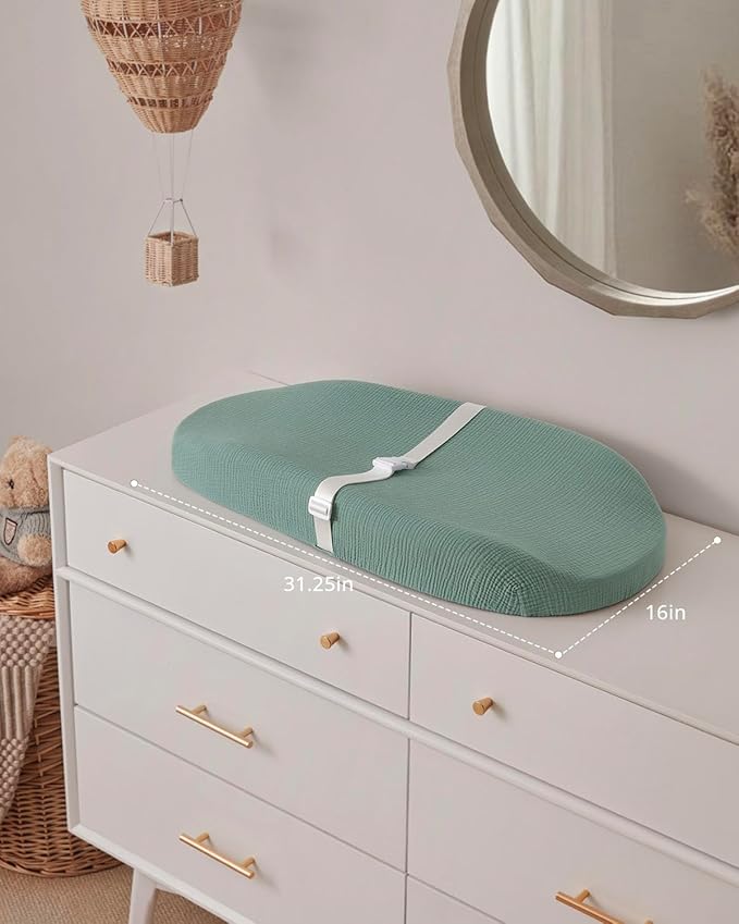 Blissful Diary Muslin Baby Changing Pad - Image 5