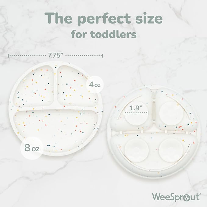 WeeSprout Suction Plates for Babies & Toddlers - Image 2