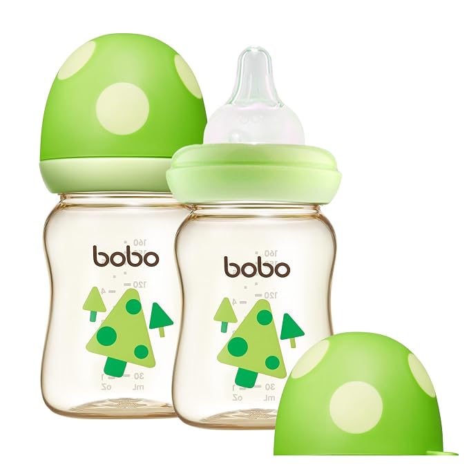 YOHKOH PPSU Baby Bottle Wide Neck, Newborn Anti-Colic Baby Bottle by Home