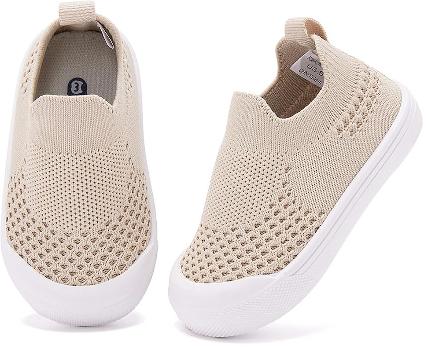 BMCiTYBM Baby Sneakers Girls Boys Lightweight Breathable Mesh First Walkers - Image 2