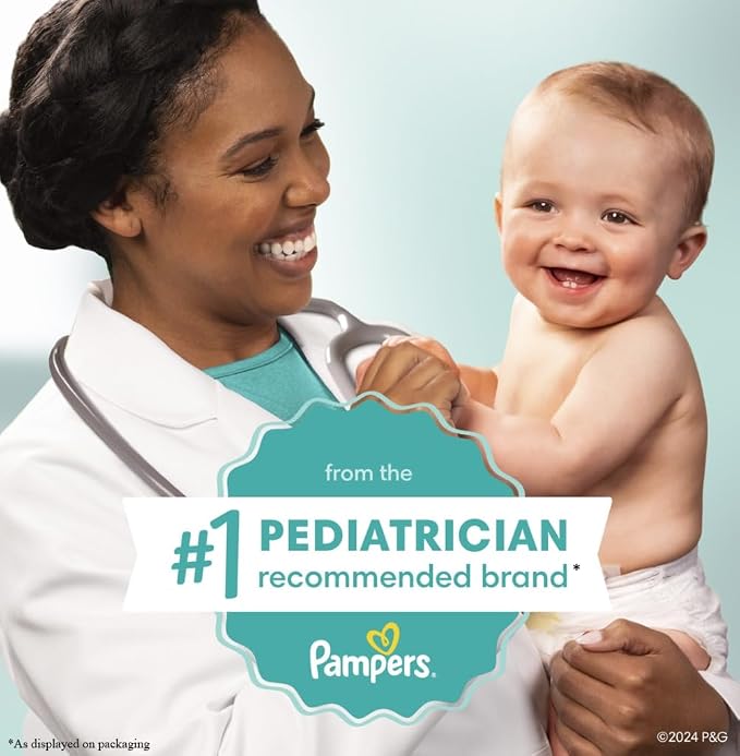 Pampers Baby Wipes, Water Based Wipe, Clinically Proven, Hypoallergenic - Image 9