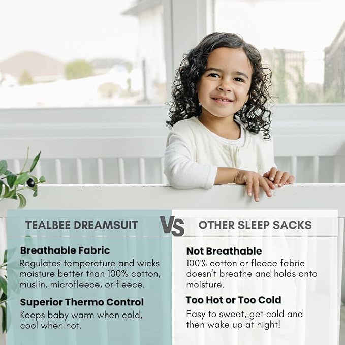 Tealbee Dreamsuit Toddler Sleep Sack - Image 4