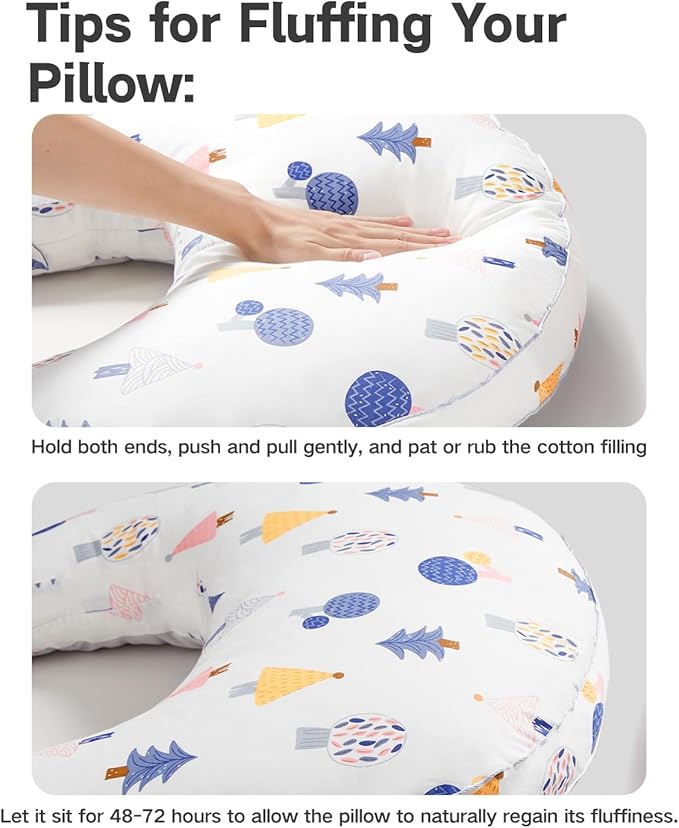Nursing Pillow for Breastfeeding & Bottle Feeding –Breastfeeding Pillow - Image 7