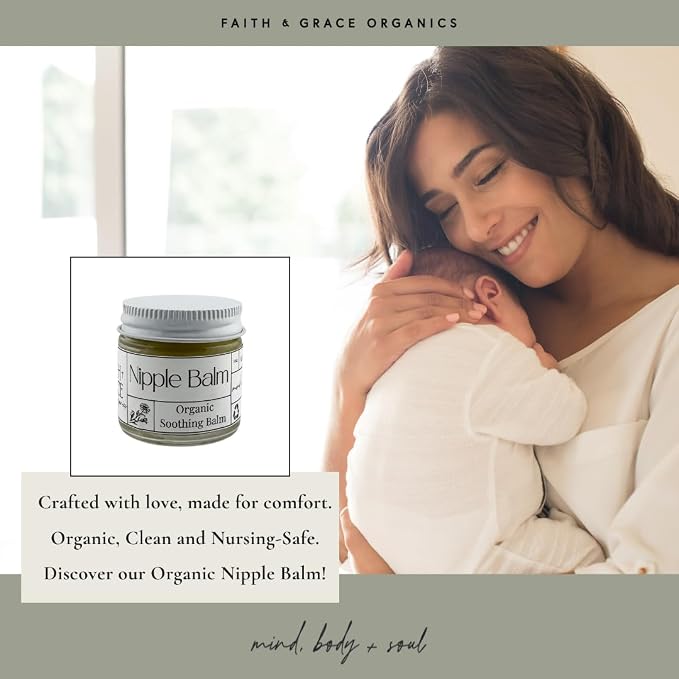 Faith and Grace Organics, Organic Nipple Balm, Safe - Image 6