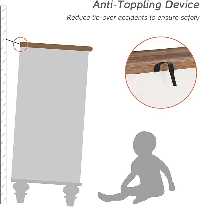 WAMPAT Dresser for Bedroom - Image 7