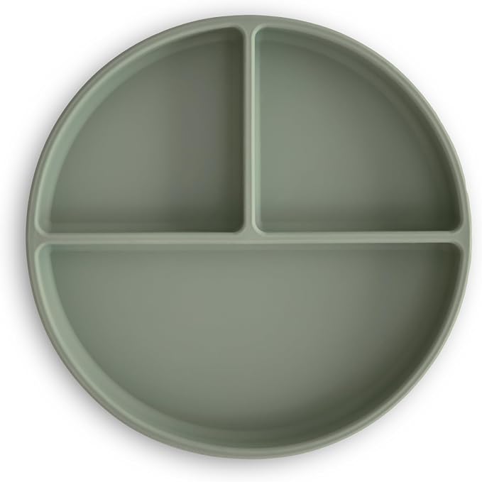 mushie Silicone Suction Plate | BPA-Free Non-Slip Design by mushie