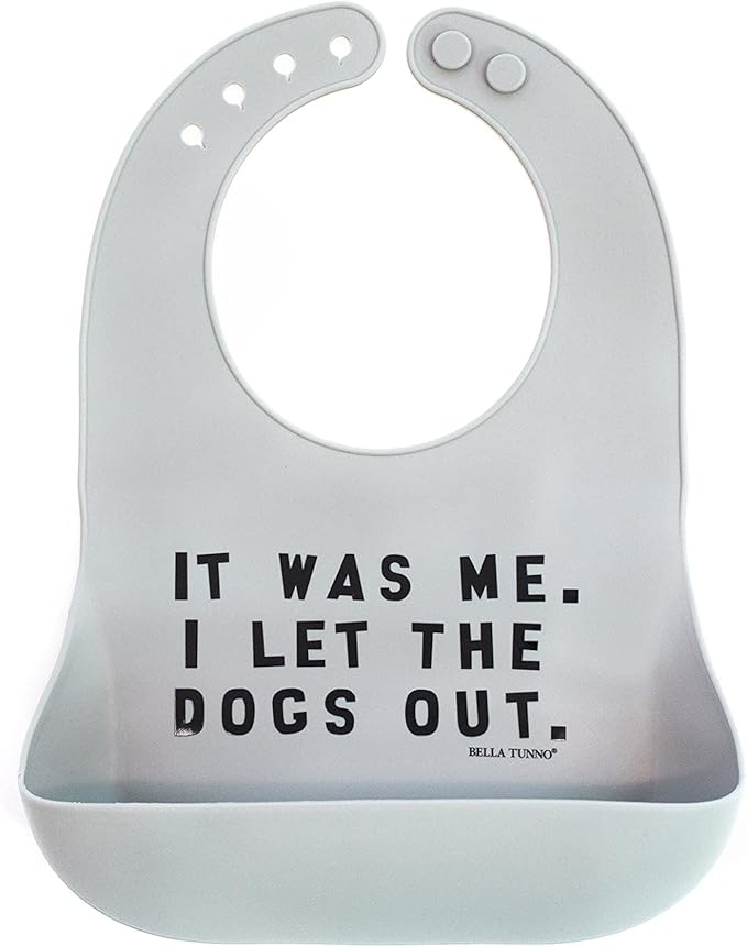 Baby Bib for Eating by Bella Tunno, Waterproof Silicone Bib by BellaTunno