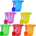 Holady 7.6" Inch Sand Beach Buckets Pail and Sand Shovels Set by Holady