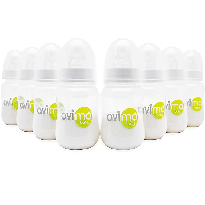 Avima 4 oz Anti Colic Baby Bottle Set by AvimaBaby