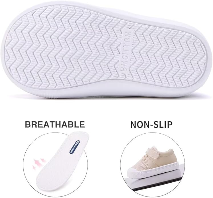 BMCiTYBM Baby Sneakers Girls Boys Lightweight Breathable Mesh First Walkers - Image 5