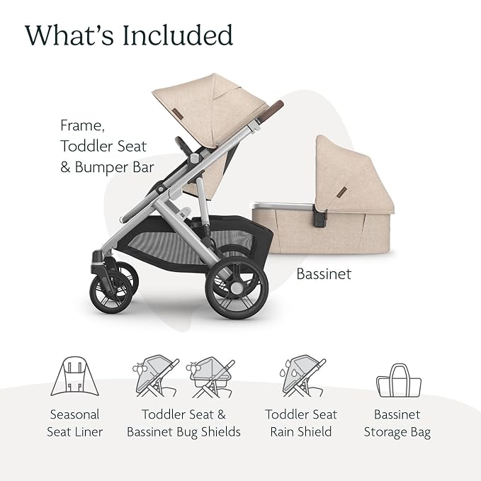UPPAbaby Vista V3 Stroller + Bassinet V3 - Image 2
