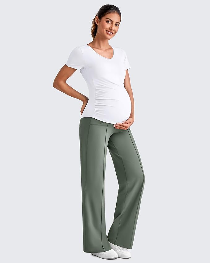 G4Free Maternity Dress Yoga Pants - Image 5