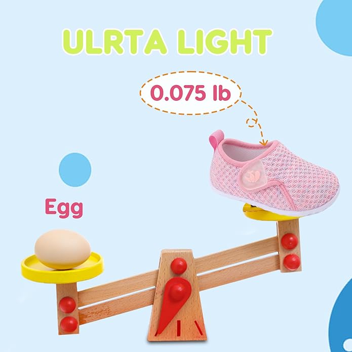 FEETCITY Baby Boys Girls First Walking Shoes Infant Sneakers Crib Shoes - Image 4