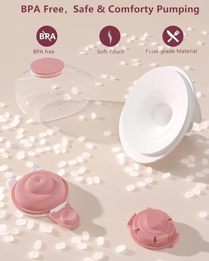 2 Pack 24mm Full Breast Pump Kits Compatible - Image 2