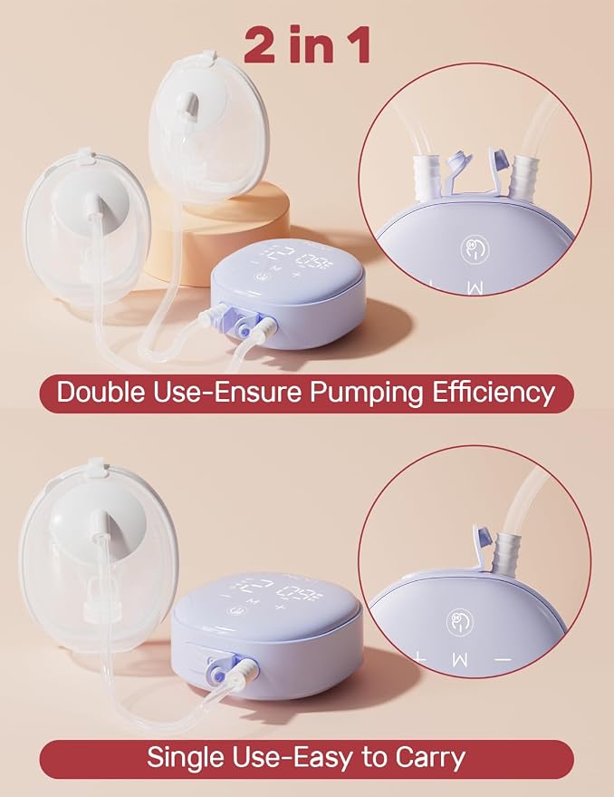 NCVI Wearable Breast Pump Hands Free - Image 5