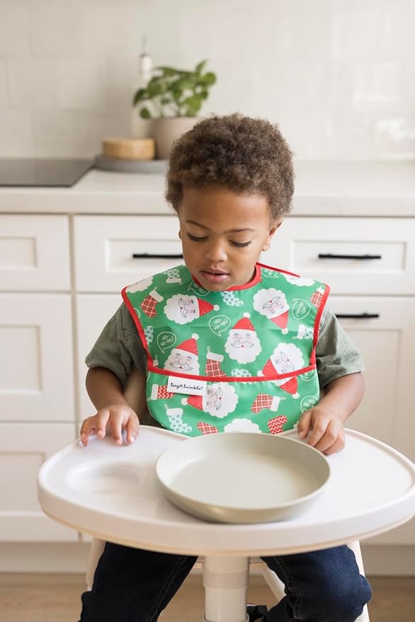 Tiny Twinkle Mess Proof Baby Bibs - Image 6
