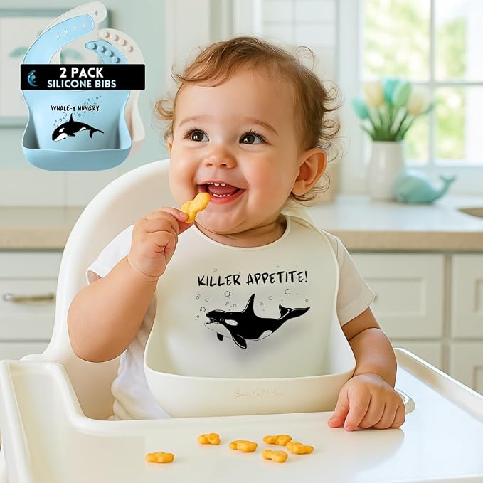 Animal Silicone Bibs for Babies - Image 2
