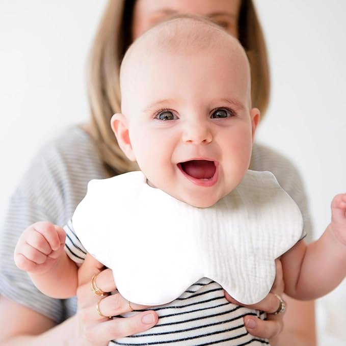 Baby Bibs Muslin Drool Teething Drooling Bibs - Image 6