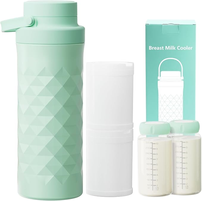Mosthink 22oz Breast Milk Cooler Bottle, 360°Cooling Keeps Milk 24 Hours Fresh by Mosthink