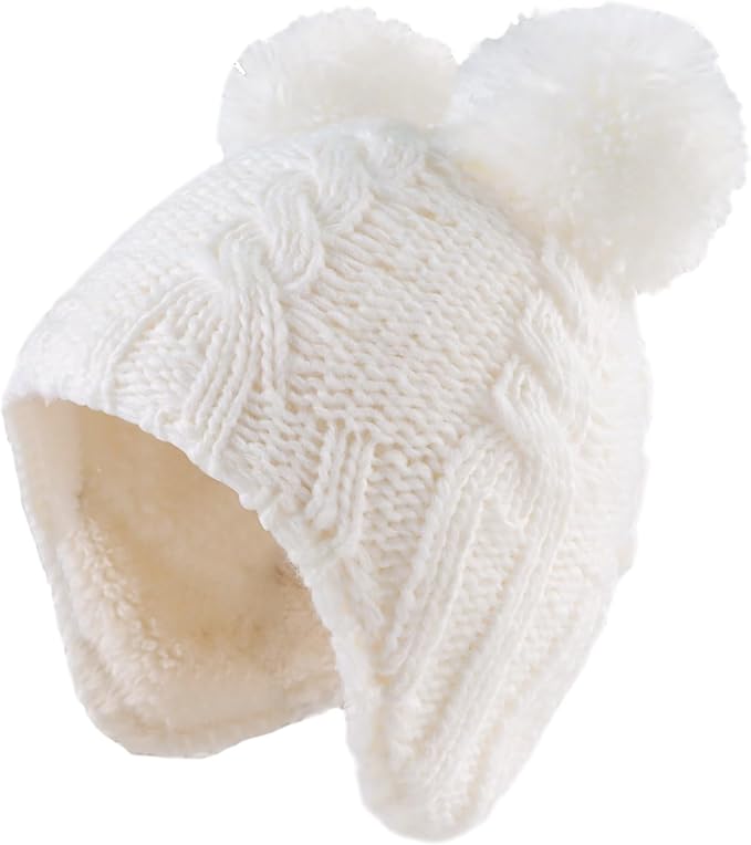 Zsedrut Winter Baby Boy Hats Pompom Baby Beanie by Zsedrut
