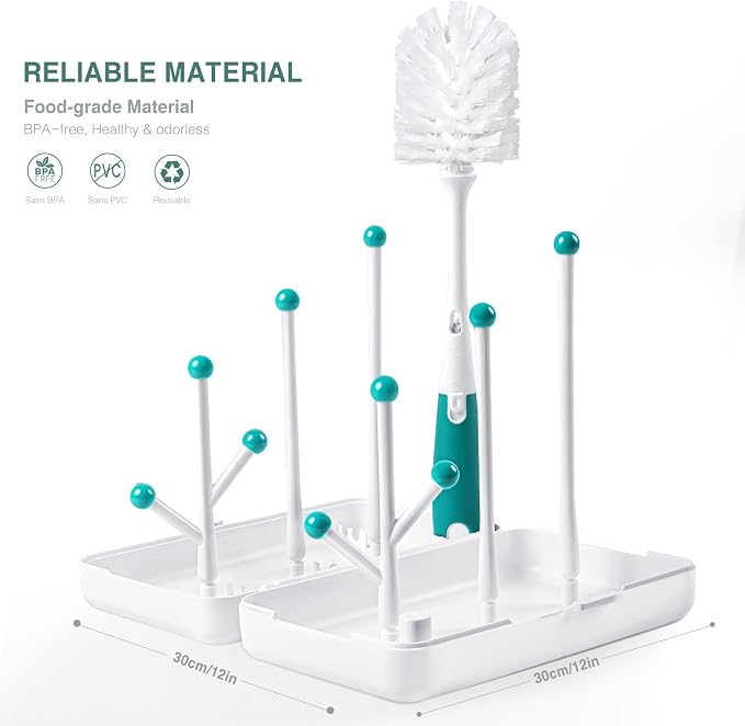 Termichy Travel Baby Bottle Drying Rack, Compact Size - Image 2