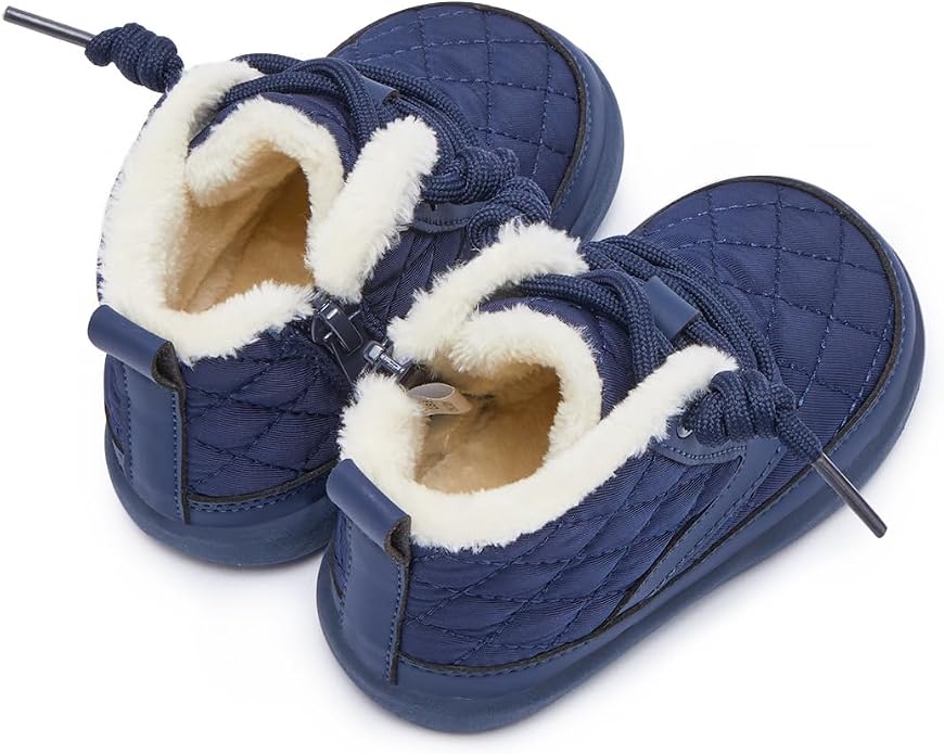 BMCiTYBM Baby Boy Girl Snow Boots Waterproof Winter Warm Booties Nonslip - Image 5