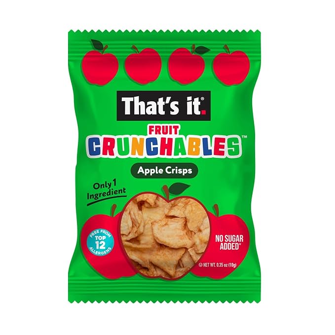 That's it. Fruit Crunchables Apple Crisps healthy snacks - Image 3