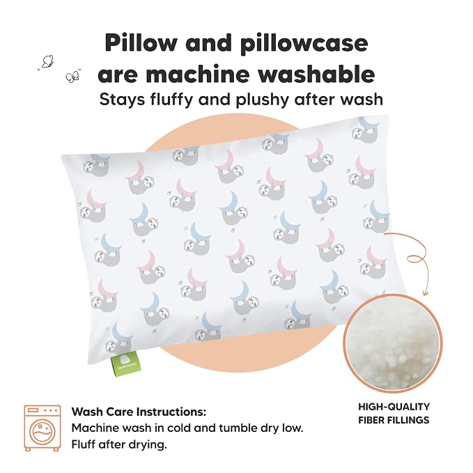 Toddler Pillow with Pillowcase - Image 4
