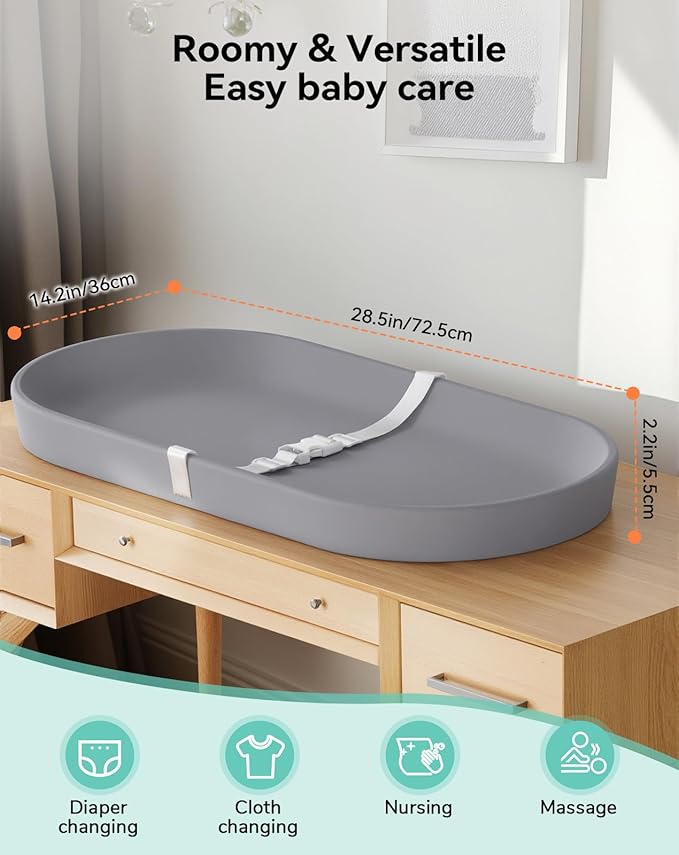 COMOMY Baby Changing Pad for Dresser - Image 4