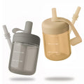 Moonkie Baby Straw cup | Silicone Toddler Sippy Cup Training Cup by Moonkie