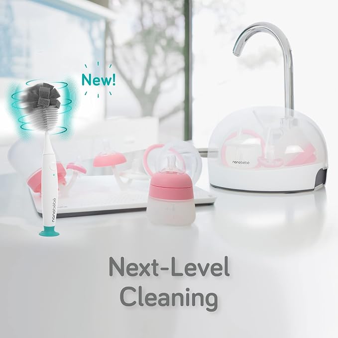 Nanobebe Flexy Silicone Baby Bottle, Anti-Colic, Natural Feel, Non-Collapsing - Image 6