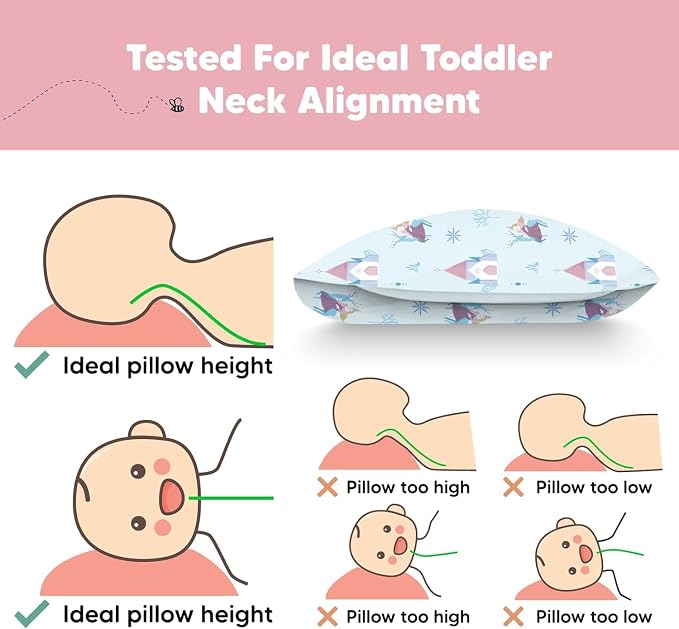Toddler Pillow with Pillowcase - Image 6