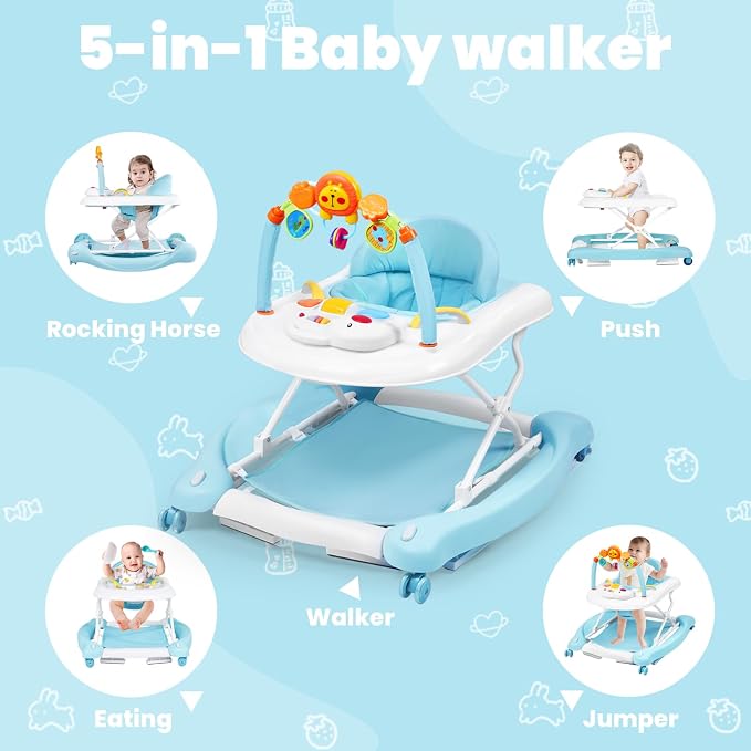Baby Walker, 5-in-1 Baby Walkers - Image 2