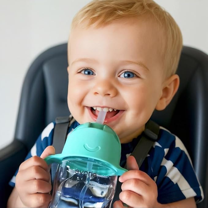 Evorie Tritan Weighted Straw Sippy Cup - Image 10