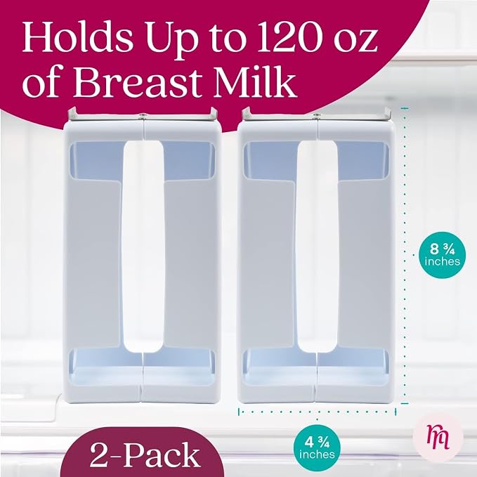 Nurse & Nourish 2 Pack Breast Milk Storage Tower - Image 4
