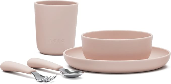 Lalo Big Bites Kids Dinnerware Starter Set by Lalo